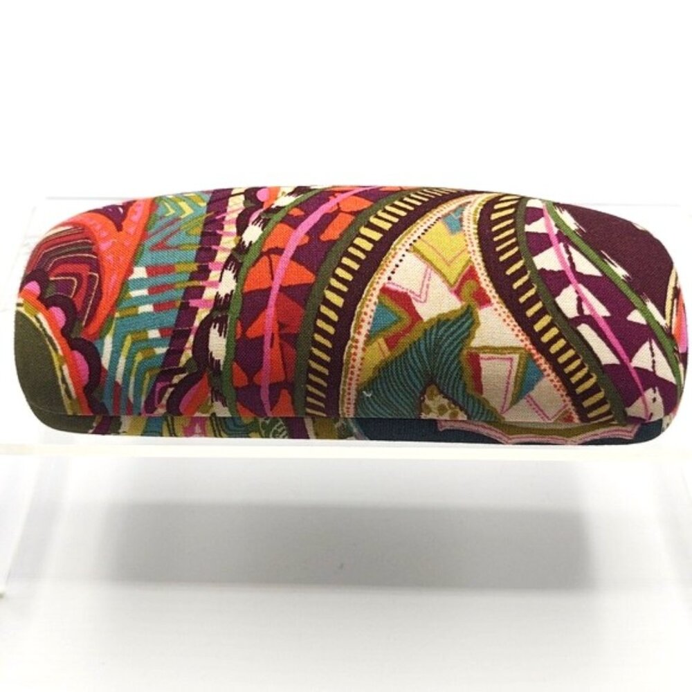 Vera Bradley Hard Shell Eyeglass Case Earthy Autumn Print